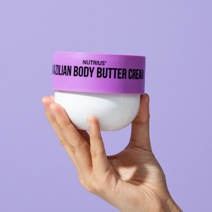 Nutrius Brazilian Body Butter Cream Berry & Botanical Bliss Twin Pack - 2 x 6 FL OZ
